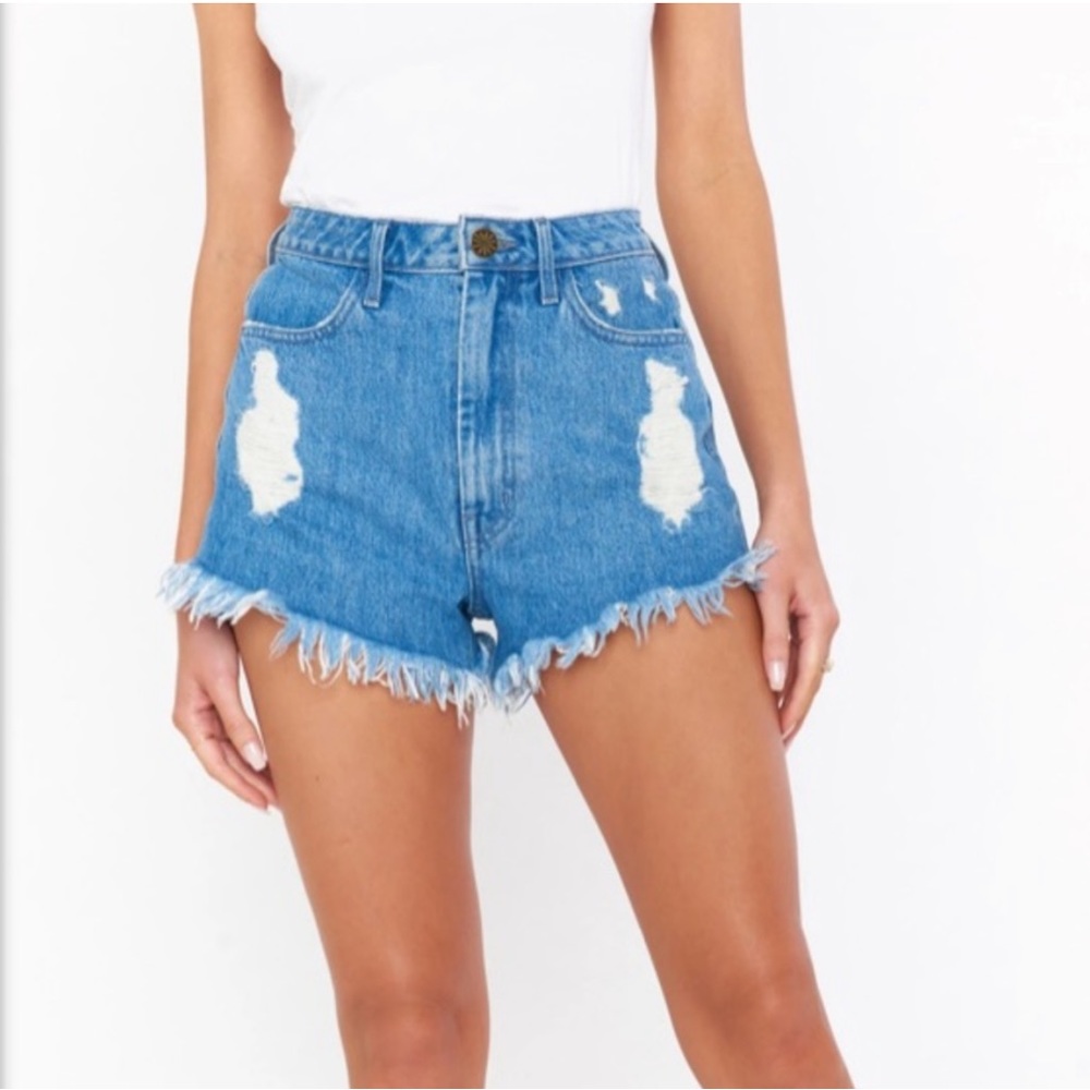 Show me your mumu Houston high waisted shorts